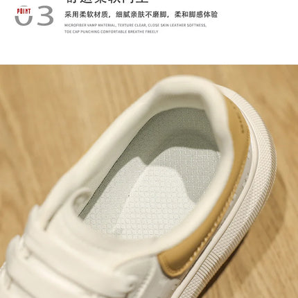 Leather Men Shoes Sneakers Trend Casual Shoe Breathable Leisure Male Sneakers Non-slip Footwear Men Vulcanized Shoes2026