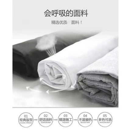 2025 New American Retro Skull Print Pure Cotton Crew Neck Short Sleeve Women's European and American Summer Top T-shirt