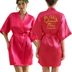rose red robe / XXL