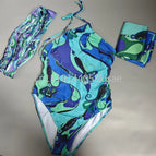 ribbon scarf swimsui 6 / L