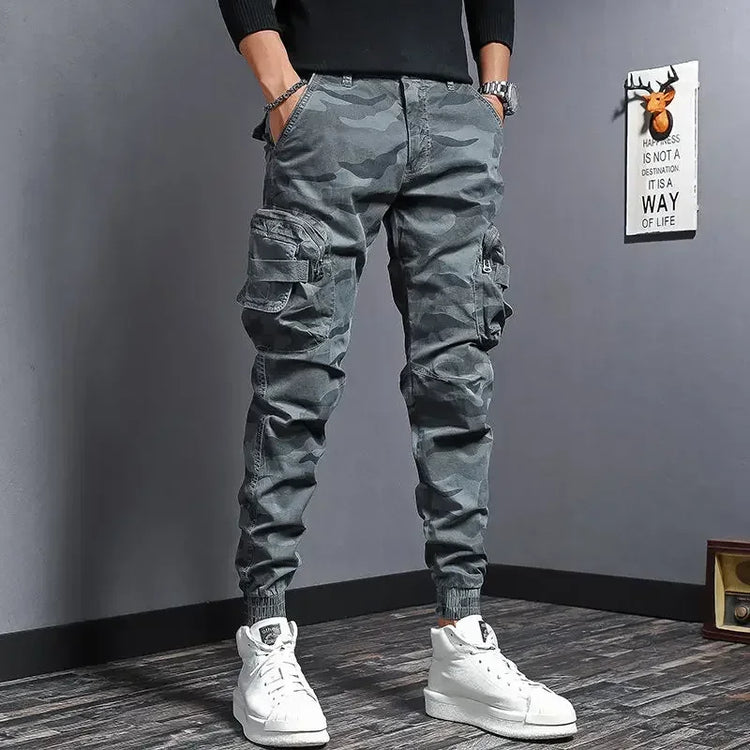 Casual Cargo Pants for Men Camo New In Camouflage Designer Cheap Regular Fit Korean Style Trousers Man Cheapest Street Harajuku