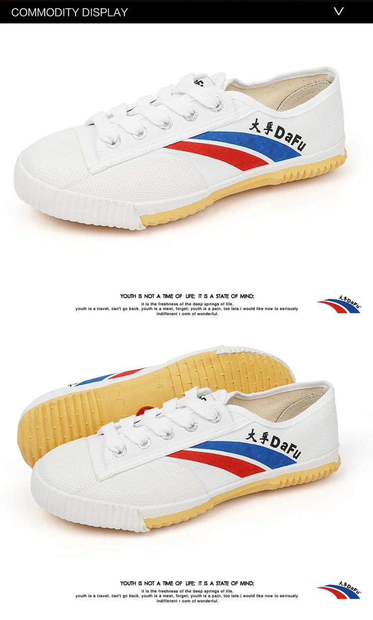 DaFu Scarpe Originali Scarpe da Ginnastica Classiche Arti Marziali Wushu Kungfu Scarpe da Ginnastica Uomo Donna Kungfu
