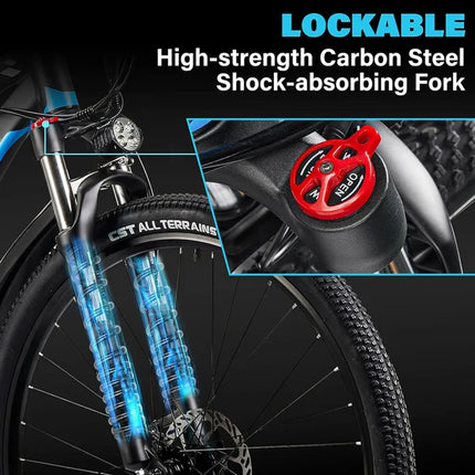 Bicicletta elettrica E8 29'' EBYCCO con motore da 48V 17.5Ah e pedalata assistita per il pendolarismo quotidiano