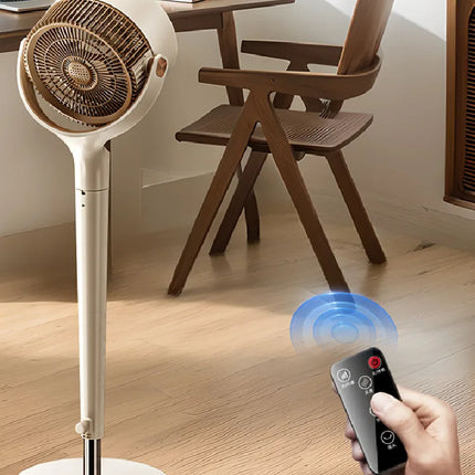 Ventilatore a circolazione d'aria ventilatore elettrico ventilatore da pavimento verticale silenzioso per uso domestico grande vento nuovo telecomando per la temporizzazione della ventola turbo da tavolo