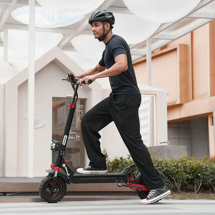 iScooter iX5s Monopattino elettrico 15 Ah 1000W con potenti pneumatici, autonomia di 65 km, velocità massima di 45 km/h