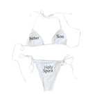 Y2k Graphic Costumi da bagno Bikini Set Reggiseno Cravatta laterale G-String Perizoma Beach e Suit Costume da bagno Costume da bagno Costume da bagno Donna sexy Estate platinumshop
