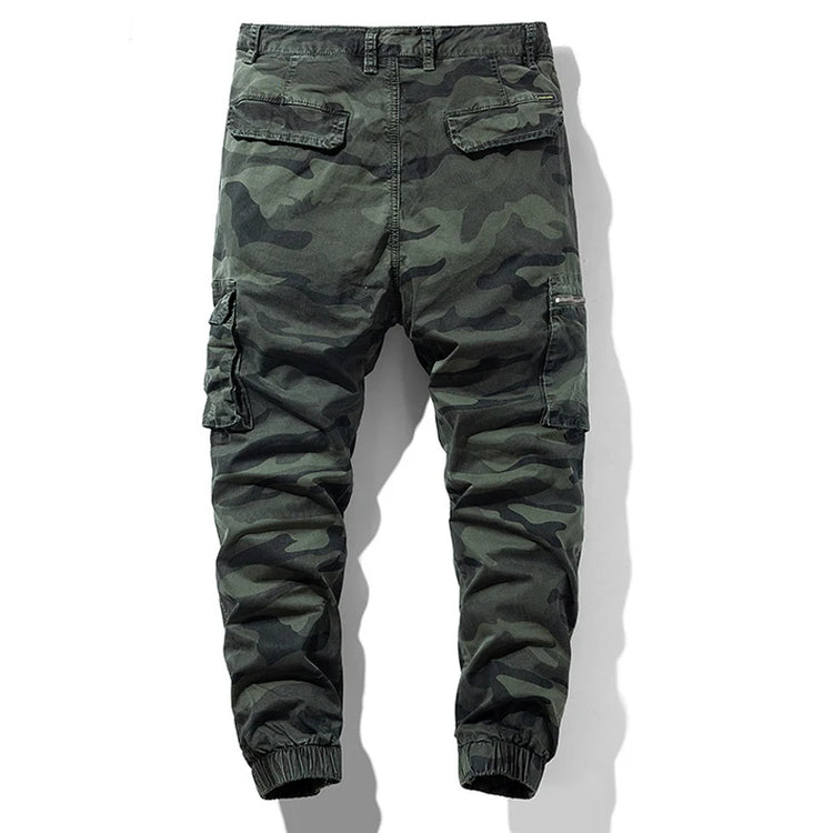Spring Autumn Men Cargo Camouflage Pants Men Cotton Casual Breeche Bermuda Beach Jogger Pants Mens Trousers Male Dropshipping