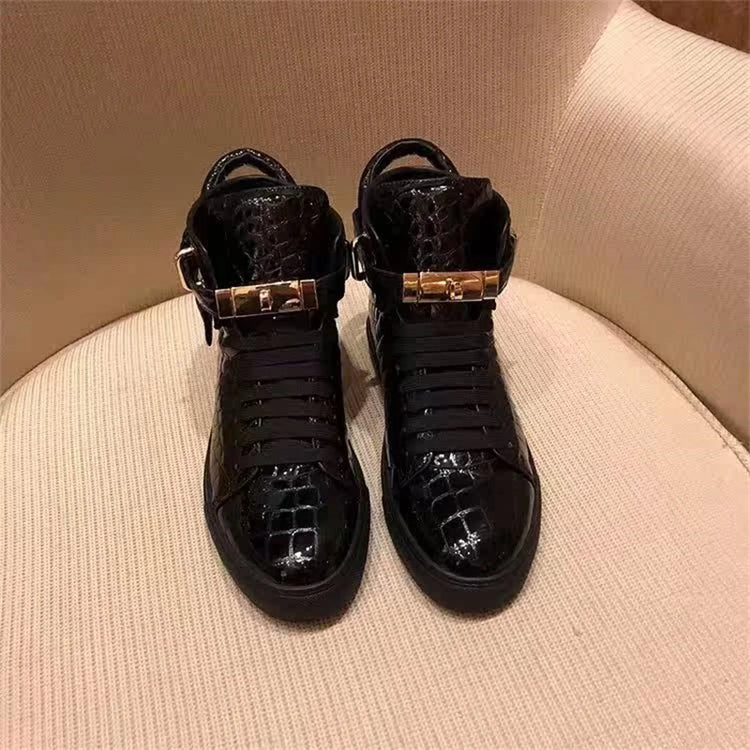 Male Genuine Natural Leather Shoes Luxury Brand Comfortable Casual White Designer High Quality Sneakers Gifts For Man Original