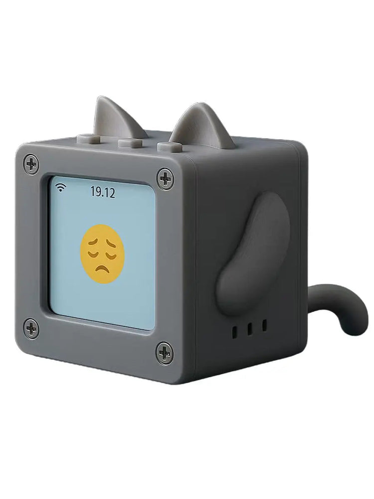 DeepSeek XiaoZhi Mini AI Emo Robot | Smart Voice Chatbot, Emotional Interaction, Personalized AI Companion, Unique Gift Idea PlatiNum