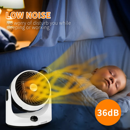 1500W Electric Heater Fan PTC Ceramic Heating Electric Heaters And Air Circulation Fans Fast Heating & Cooling Energy Saving
