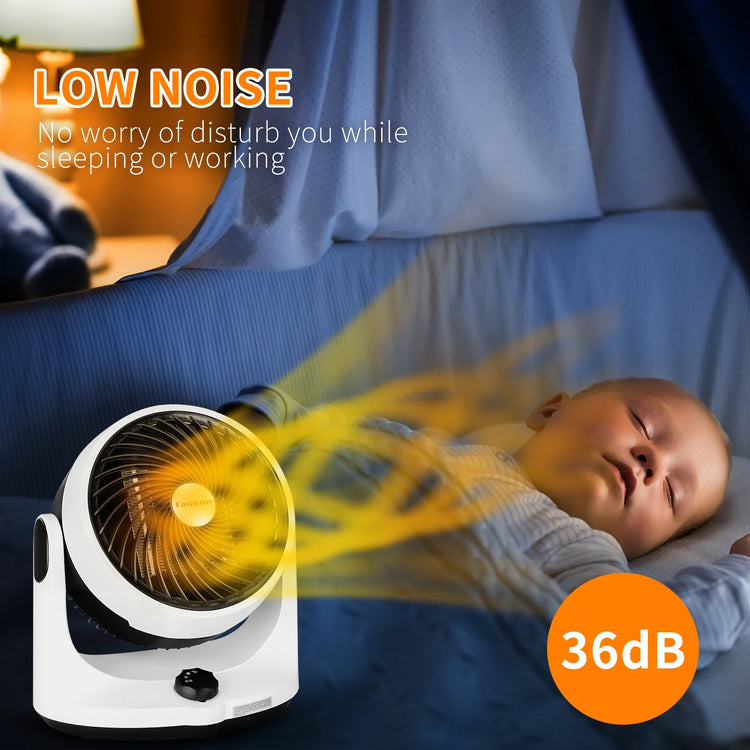1500W Electric Heater Fan PTC Ceramic Heating Electric Heaters And Air Circulation Fans Fast Heating & Cooling Energy Saving