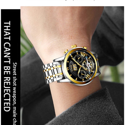 Orologi da Polso Meccanici Automatici LIGE 2026 per Uomo, Marca di Lusso, Orologio da Uomo con Tourbillon, Moda Business, Impermeabile platinumshop