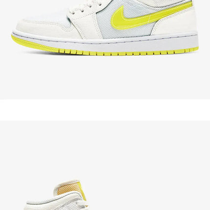 Scarpe da basket medie Nike originali Air Jordan 1 Mid AJ1 Lakers DB2822-107 platinumshop