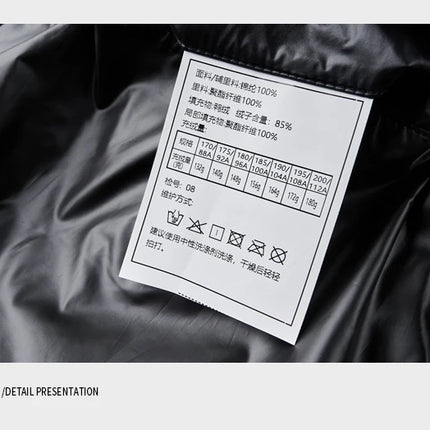 New arrival winter jacket 90% white duck down jackets men,mens thicken warm parkas winter down coat,autumn hooded parkas men