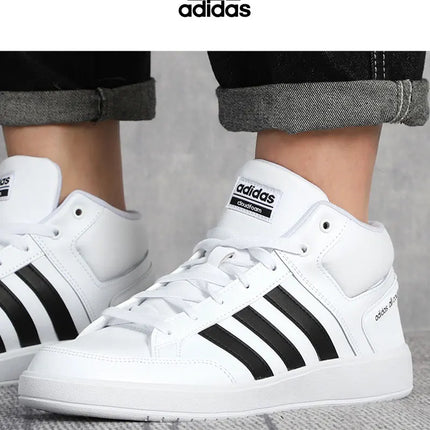Scarpe da ginnastica casual alte alte comode e durevoli ufficiali Adidas nuove da uomo H02980