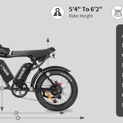 Ridstar Q20 Pro Ebike, doppio motore 2000 W, due batterie 40 Ah, velocità massima 60 KM/H, chilometraggio massimo 120 km in modalità PAS, bici spessa 20 * 4,0
