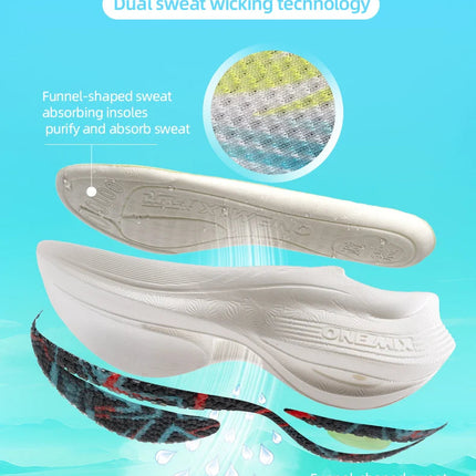ONEMIX 2026 Nuove Scarpe da Corsa per Maratona, Traspiranti, Antiscivolo, Ammortizzanti per Uomo e Donna, Sneakers con Cuscinetto d'Aria PlatiNum