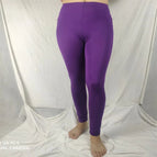 plum leggings / 6XL