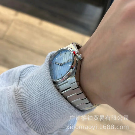 Orologio da Polso Serie PRX con Cinturino in Acciaio, Modello Super Player, per Uomo e Donna, con Calendario, Stile Semplice e alla Moda, Regalo di Compleanno, Idea Regalo per Lui e per Lei