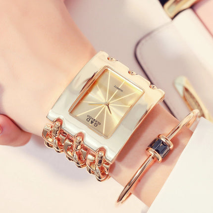 Orologio da donna di marca di lusso Abito con strass Orologi da polso da donna Eleganti orologi femminili in oro per le donne Montre Femme 2025 platinumshop