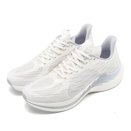 Onemix 2025 nuove scarpe da corsa veloci traspiranti uomo maratona sport casual scarpe sportive da donna uomo leggero corda per saltare all'aperto fitness PlatiNum