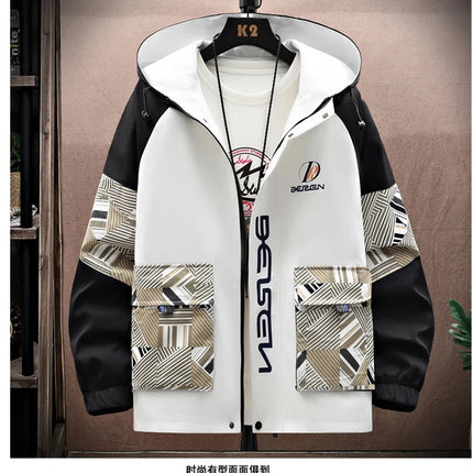 Spring Autumn New Men Casual Sets Mens Hooded Tracksuit Sportswear Jackets+Pants 2 Piece Set Hip Hop Running Sports Suit