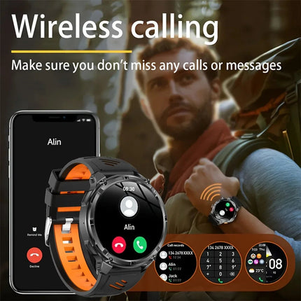 Nuovo T-Rex3 Ultra 1100mAh Batteria Smart Watch GPS Track Bussola IP69K Impermeabile Sport tracker All'aperto Militare Smartwatch platinumshop