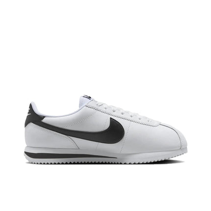 Nike Cortez Scarpe Casual Basse in Pelle Antiscivolo e Resistenti all'Abrasione da Donna Bianco Nero DN1791-107