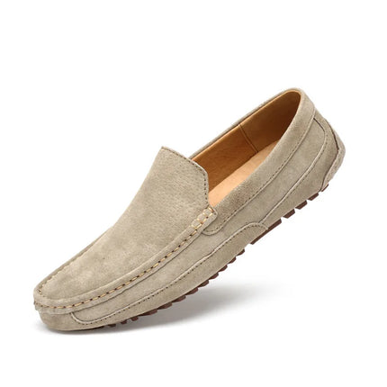 Mocassini da uomo in pelle scamosciata di lusso 2022 scarpe casual da uomo scarpe da barca fatte a mano da uomo Slipon scarpe da guida mocassini maschili Zapatos