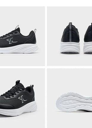 Xtep Running Shoe for Women Support Yu Yi Fw Cushioning Shock WaterProof Stability Durability Breathable Sneakers 875418110055 PlatiNum