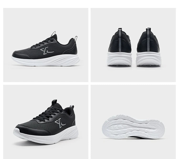 Xtep Running Shoe for Women Support Yu Yi Fw Cushioning Shock WaterProof Stability Durability Breathable Sneakers 875418110055 PlatiNum