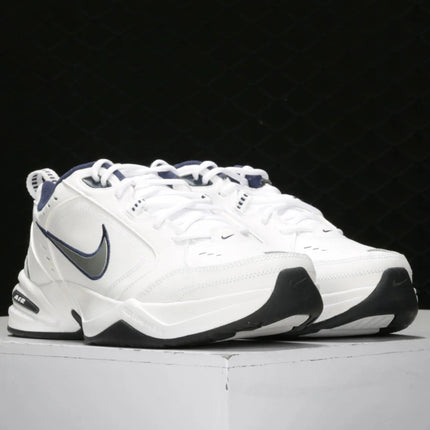Nike official authentic AIR MONARCH IV men's and women's comfortable cushioned sports shoes 415445 PlatiNum