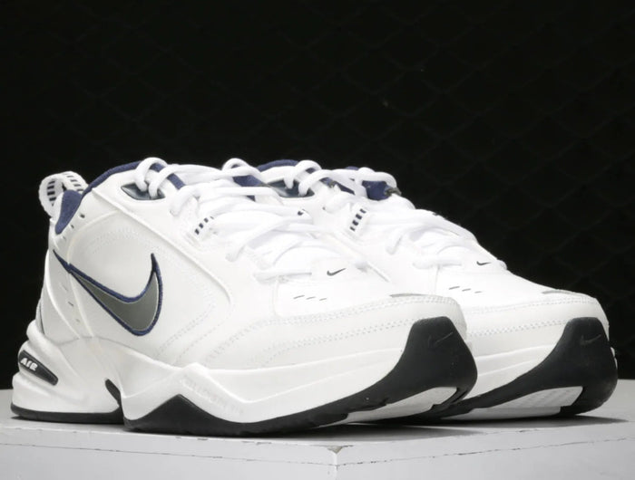 Nike official authentic AIR MONARCH IV men's and women's comfortable cushioned sports shoes 415445 PlatiNum