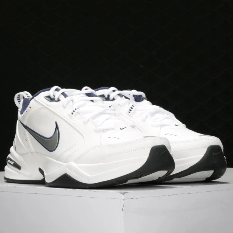 Nike official authentic AIR MONARCH IV men's and women's comfortable cushioned sports shoes 415445 PlatiNum
