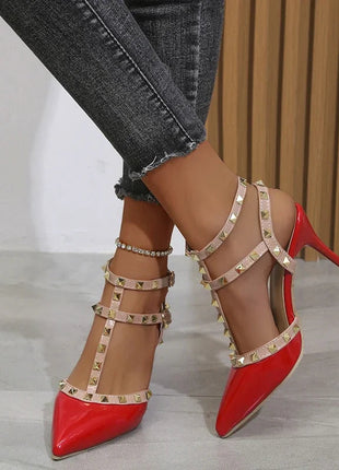 Scarpe donna 2022 estate donna tacchi alti scarpe di san valentino décolleté a punta femminile per scarpe da donna Zapatos Chaussure Femme platinumshop