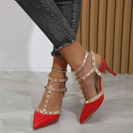 Scarpe donna 2022 estate donna tacchi alti scarpe di san valentino décolleté a punta femminile per scarpe da donna Zapatos Chaussure Femme platinumshop