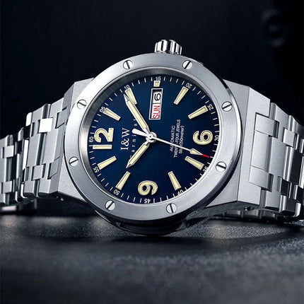 Carnival Brand IW High-End Series Luxury Sapphire Mechanical Watch Men 50M Waterproof Imported Movement Automatic Watches Mens