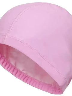 Nuovo Cappello da Nuoto Impermeabile 2025 in Tessuto PU per Adulti/Bambini, Protezione Orecchie, Tinta Unita