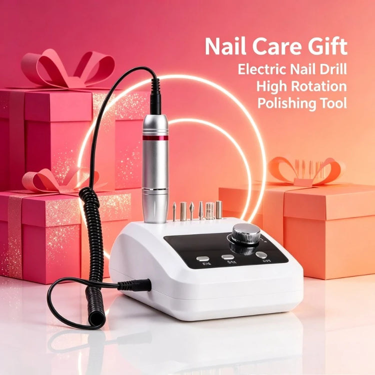 Professional Manicure Pedicure Nail Art Tool Electric Nail Drill High Rotation Speed Quick Nail Grinding Surface Polisher