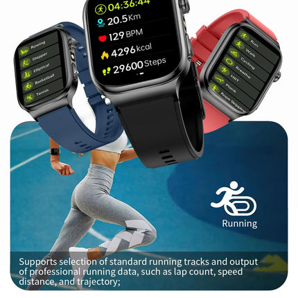 2026 Nuovo Misurazione Accurata Salute Smart Watch ECG + PPG Acido Urico Pressione Sanguigna Lipidi Nel Sangue Chiamata BT Smartwatch Per Le Donne Degli Uomini platinumshop