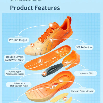 ONEMIX Scarpe da corsa per uomo Allenamento atletico Scarpe da tennis sportive da uomo Scarpe da ginnastica da passeggio resistenti all'usura antiscivolo per esterni PlatiNum