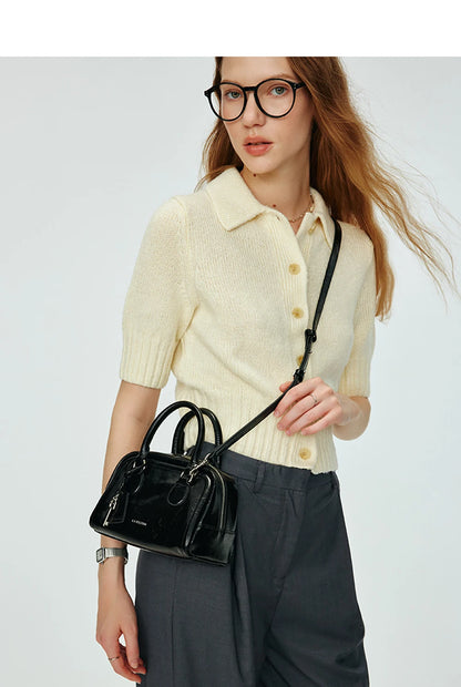 LA FESTIN Original Brand Handbag Women Popular Shoulder Bag Designer Boston Bag Luxury Bag Square Bag Lady Crossbody Bag