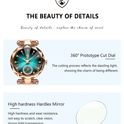 POEDAGAR Orologi al quarzo da donna eleganti di lusso Orologio impermeabile in acciaio inossidabile per donna Orologio da polso da donna alla moda casual reloj platinumshop