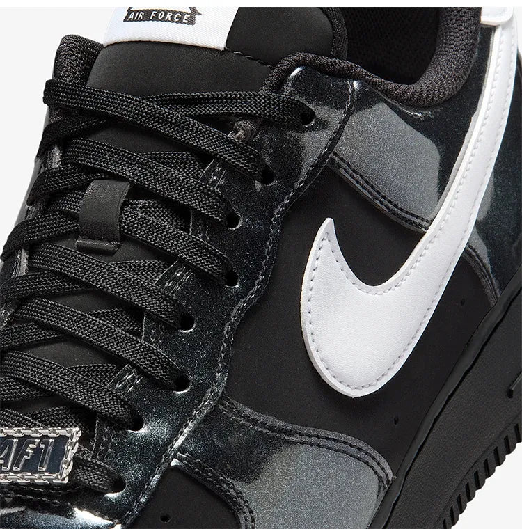 Nike genuine Air Force 1 men's low cut wear-resistant breathable board shoes IB6843-001