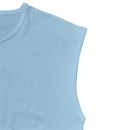 Amazon cross-border men's clothing summer new sleeveless t-shirt youth casual loose thin vest men PlatiNum