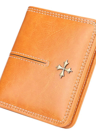 Zipper Mini Women Wallets New Fashion PU Leather Vertical Square Shape Quality Female Purse Card Holder Wallet Coin Purses PlatiNum