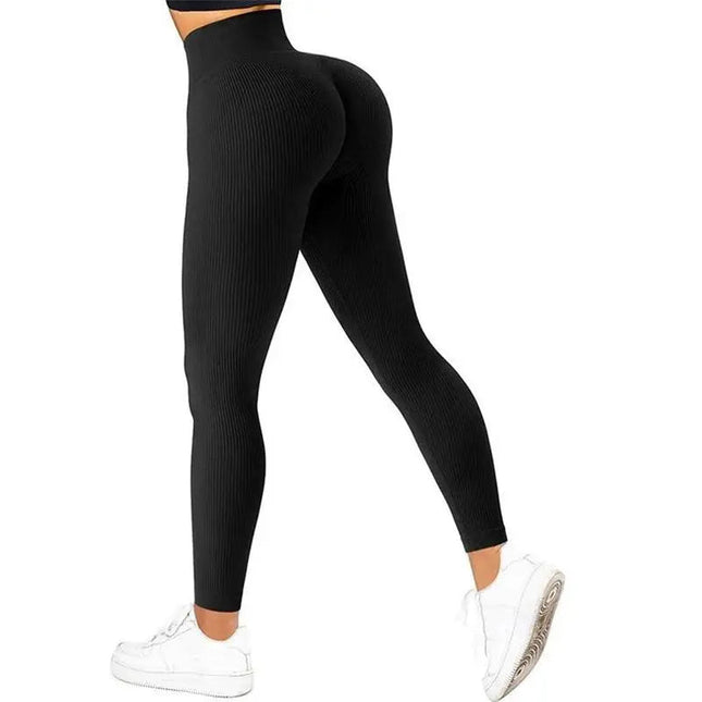 Women Yoga Pants High Waisted Sport Gym Fitness Leggings Women Seamless Female Legging Tummy Control Running Tights PlatiNum