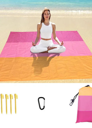 2022 telo mare oversize tappetino senza sabbia spiaggia antivento impermeabile coperte da Picnic tap