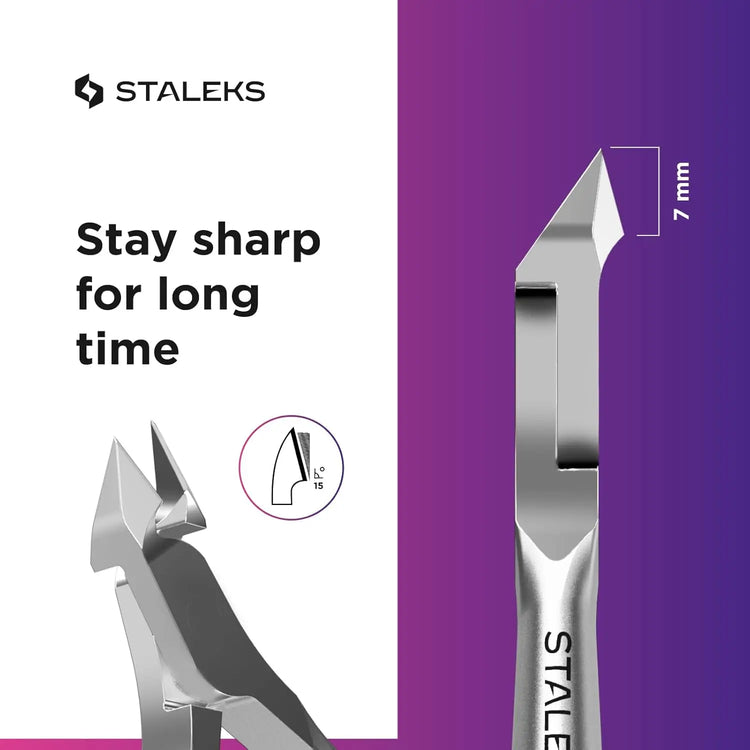 1pcs Professional Stainless Steel Cuticle Nipper, Sharp Precision Nail Trimmer, Durable Spring-Loaded Tool, Salon-Quality Manicure & Pedicure Accessory for Clean & Neat Nails
