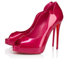 New Women's Open Toed Patent Leather  High Heels Shoes Ladies  Slim High Heels Fishmouth Shoes Sexy Party Shoes PlatiNum